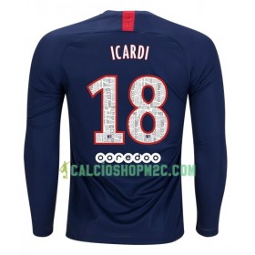 Paris Saint Germain ICARDI 18 Maglia Prima 2019/2020 Manica Lunga